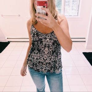 JOLIE PATTERNED TANK TOP